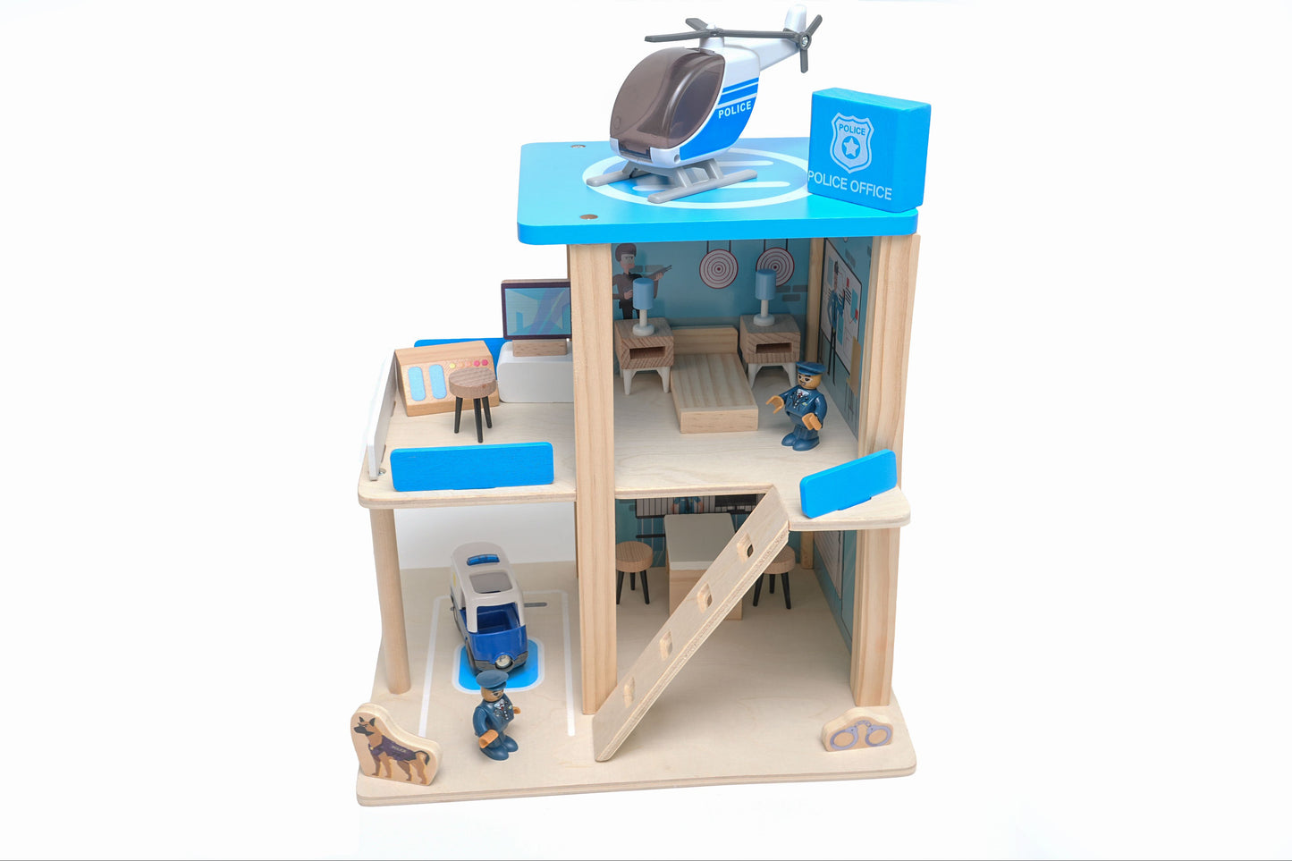 Houten politiebureau
