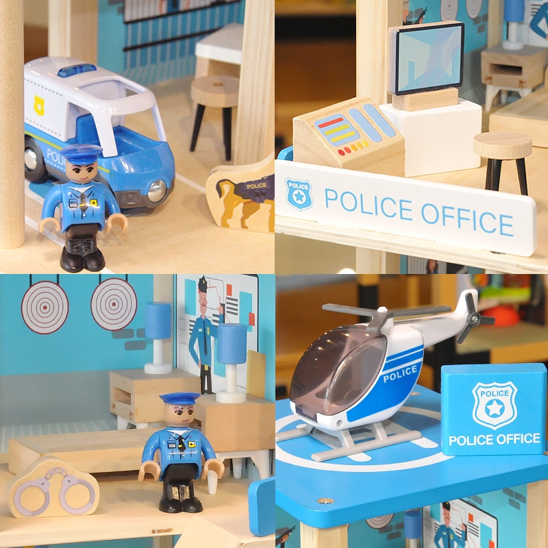Houten politiebureau